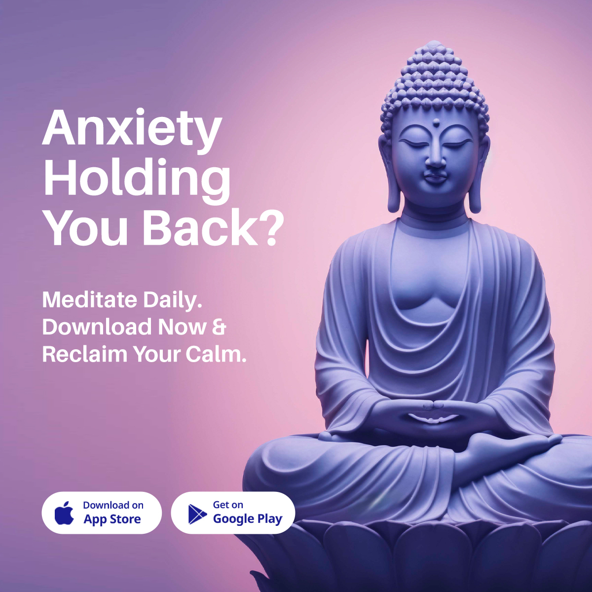Sattva Meditation App  Facebook ad
