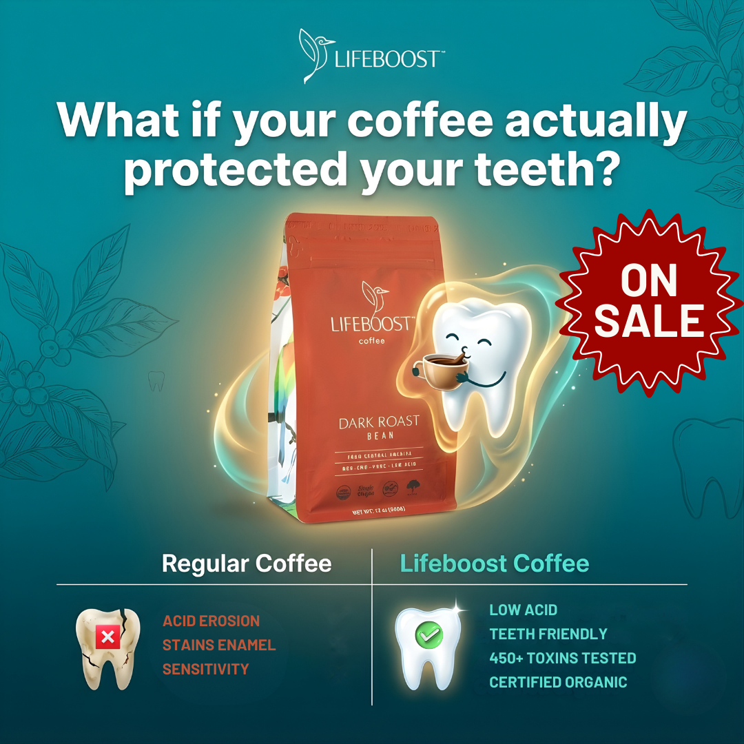 Lifeboost Coffee Facebook ad