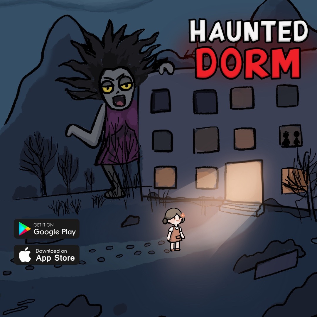 Haunted Dorm Facebook ad: Escape or Die