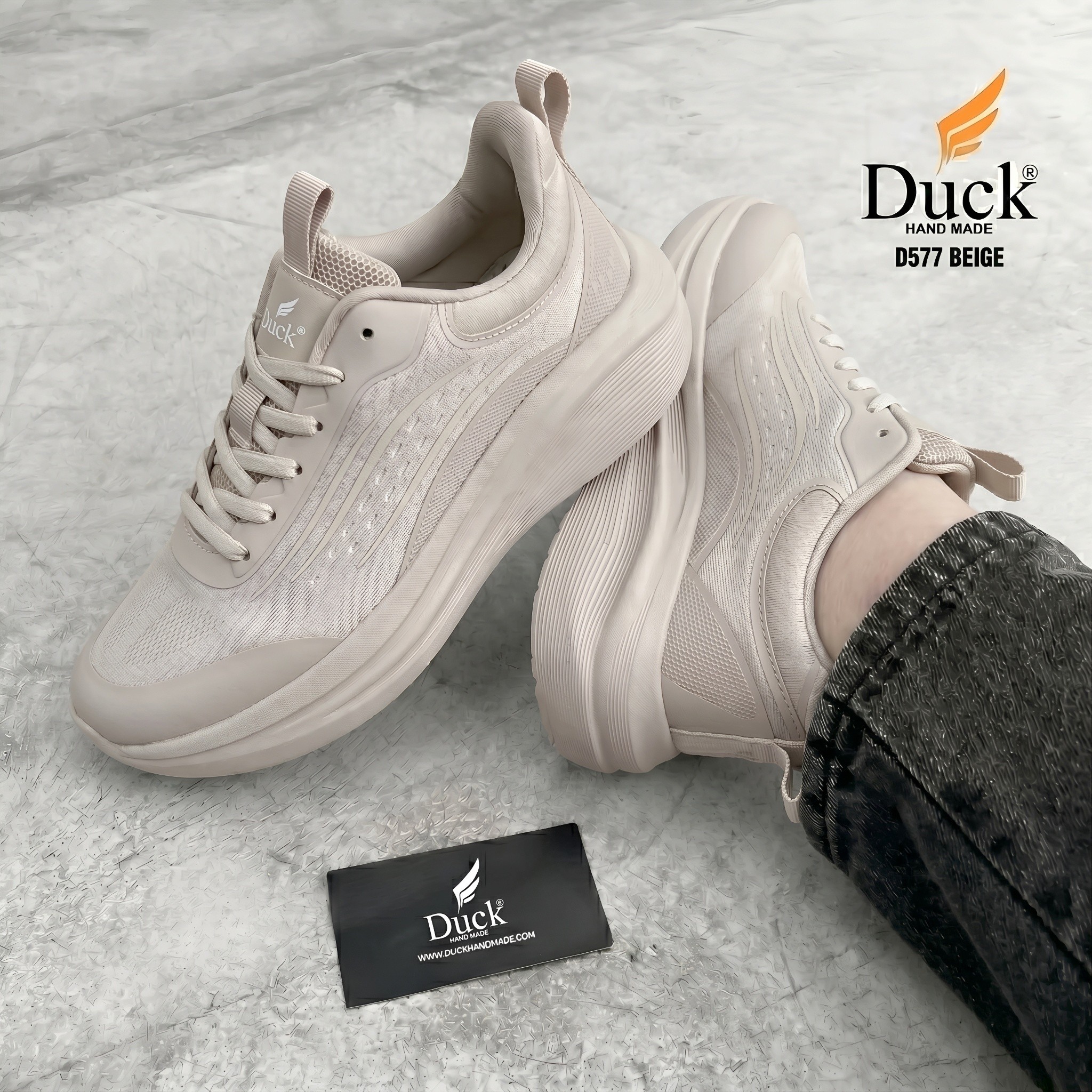 Duck Handmade Facebook ad: Beige hits different