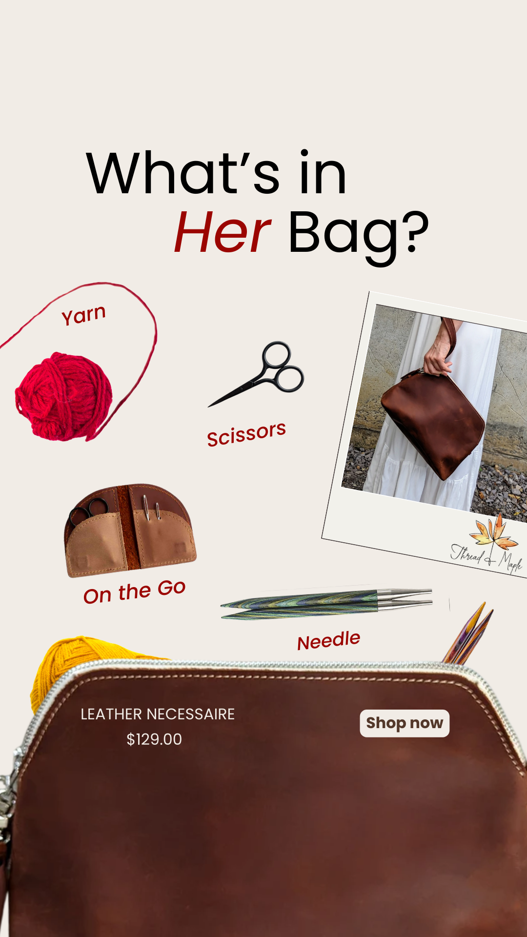 Thread & Maple Facebook ad