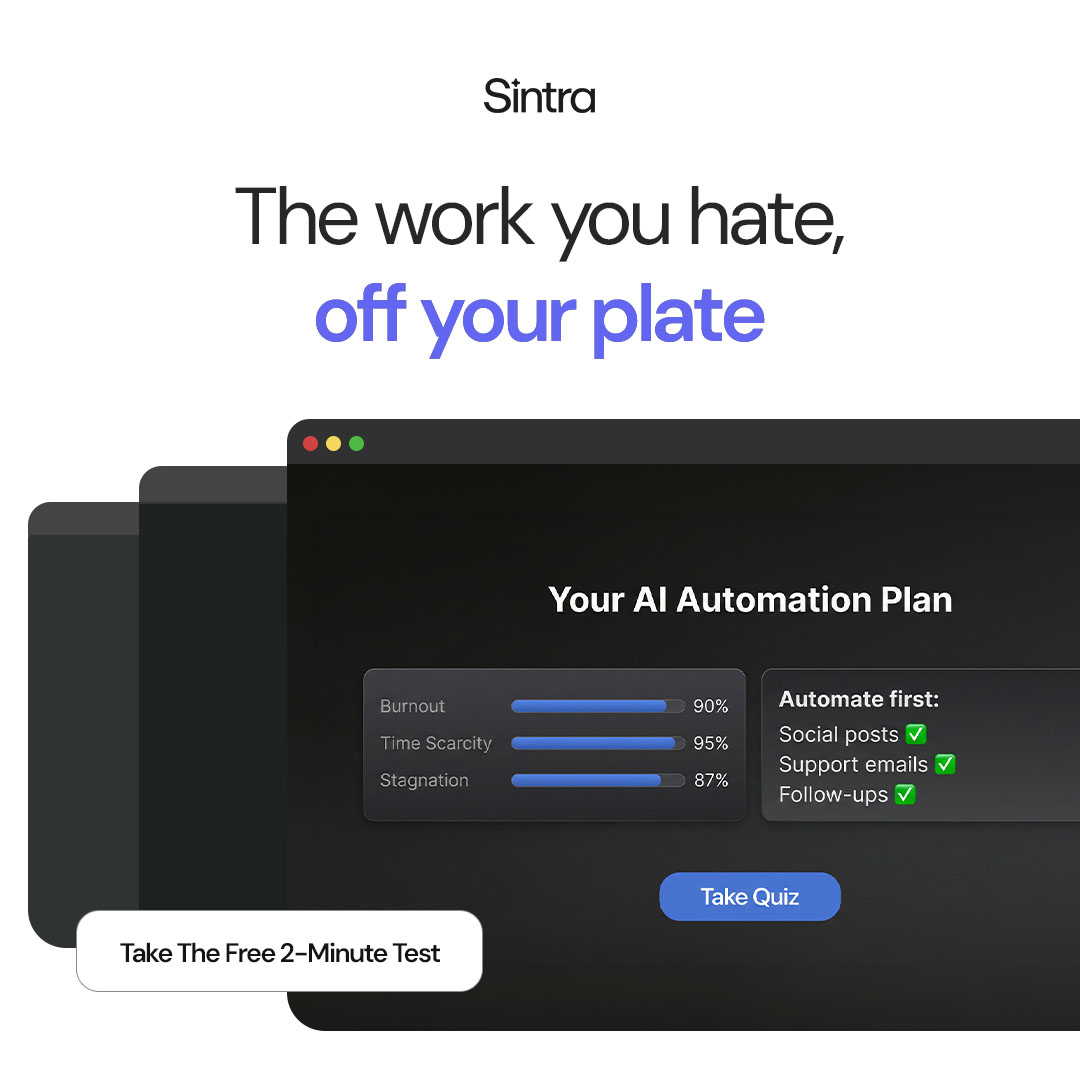 sintra.ai Facebook ad