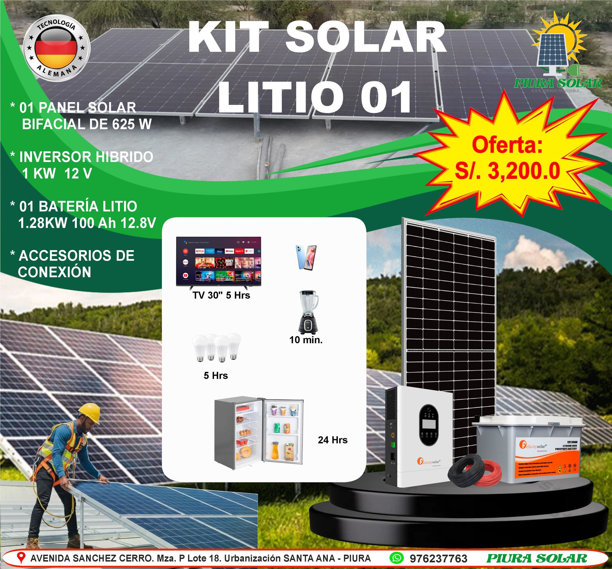 PIURA SOLAR Facebook ad: πππ πππππ πππππ’