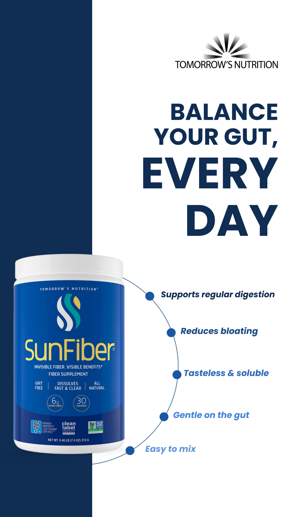 Tomorrow's Nutrition Facebook ad