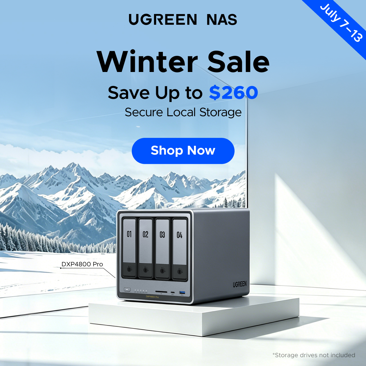 UGREEN NASync Facebook ad