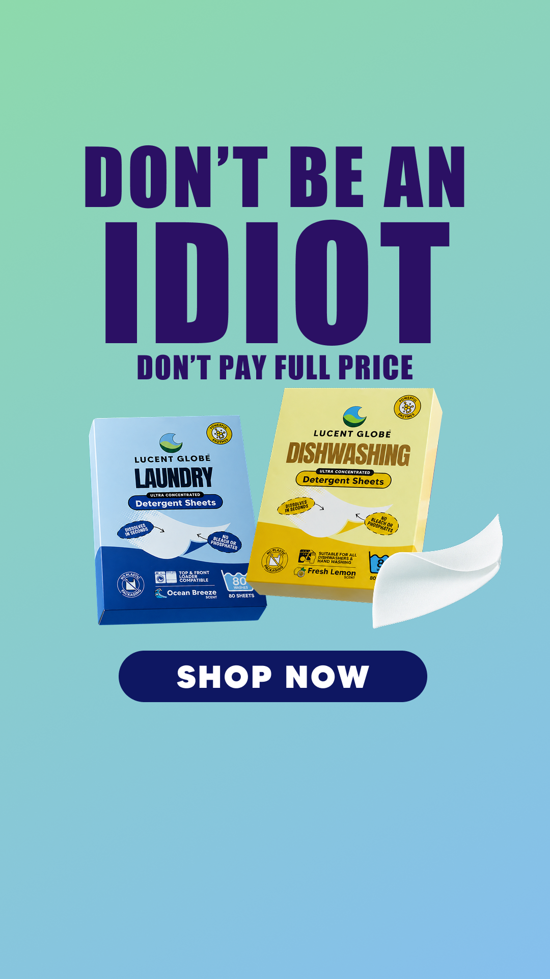 Lucent Globe Facebook ad