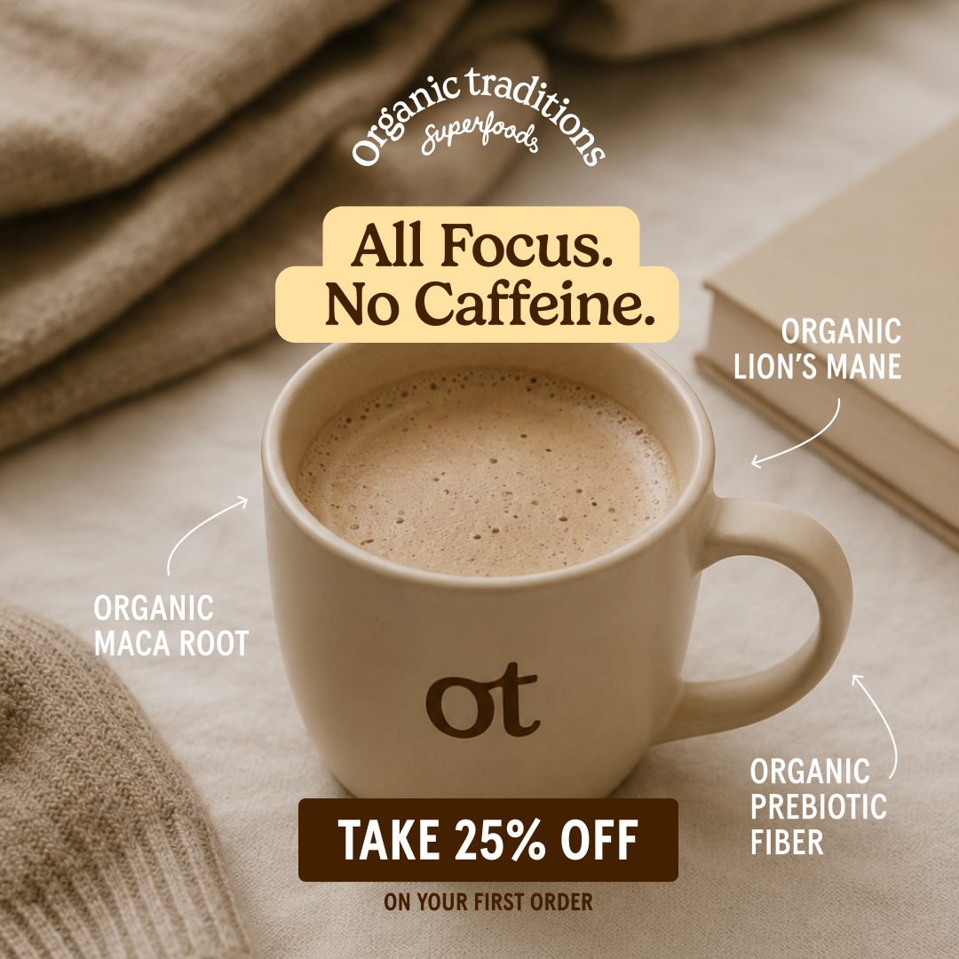 Organic Traditions Facebook ad