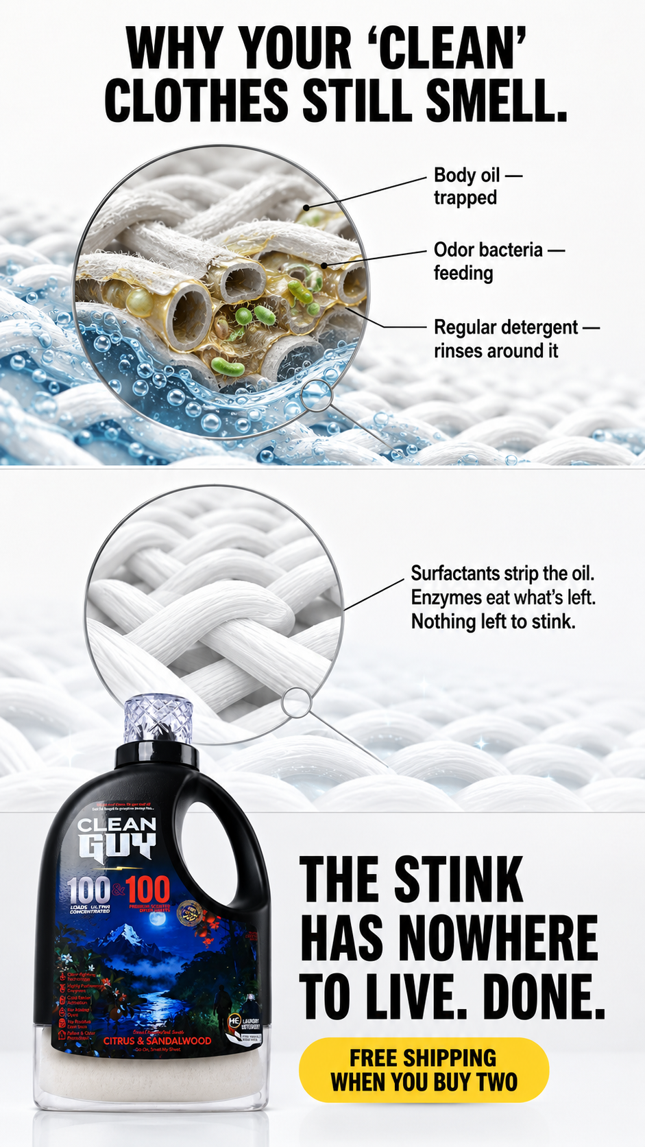 Clean Guy Facebook ad