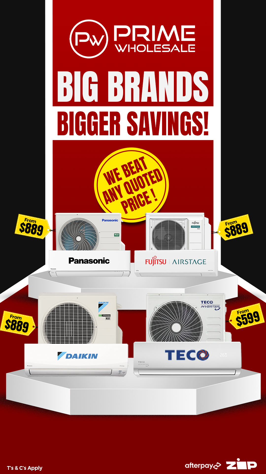 Prime Wholesale Newcastle Facebook ad