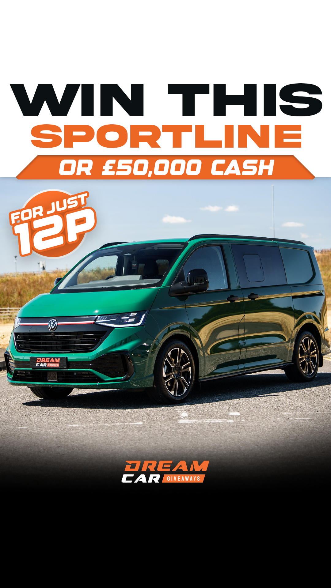Dream Car Giveaways Facebook ad
