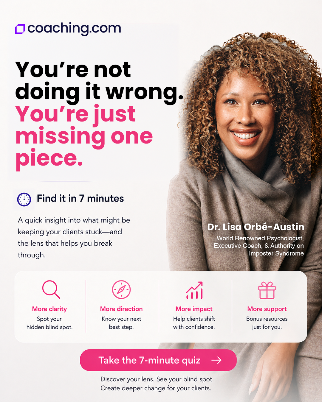 Coaching.com Facebook ad