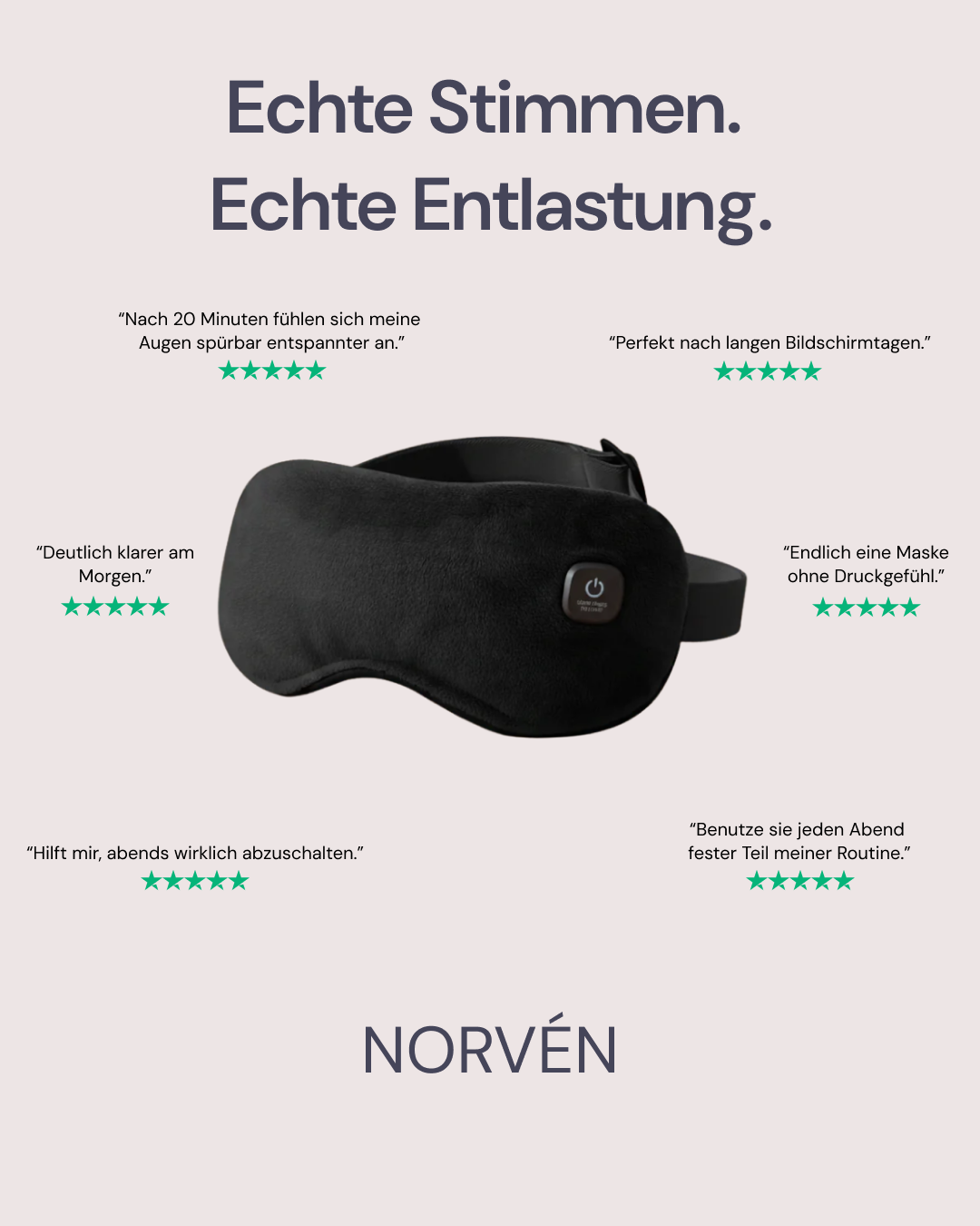 Norvén Facebook ad: Warum so viele Norvén wählen.