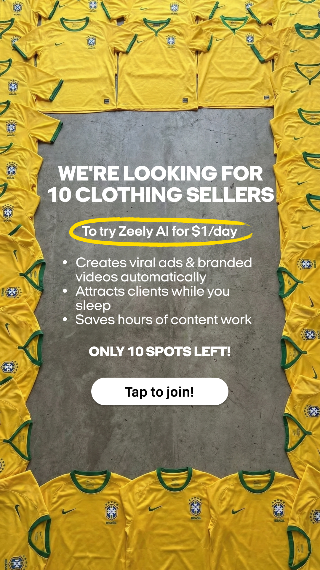 Zeely Facebook ad