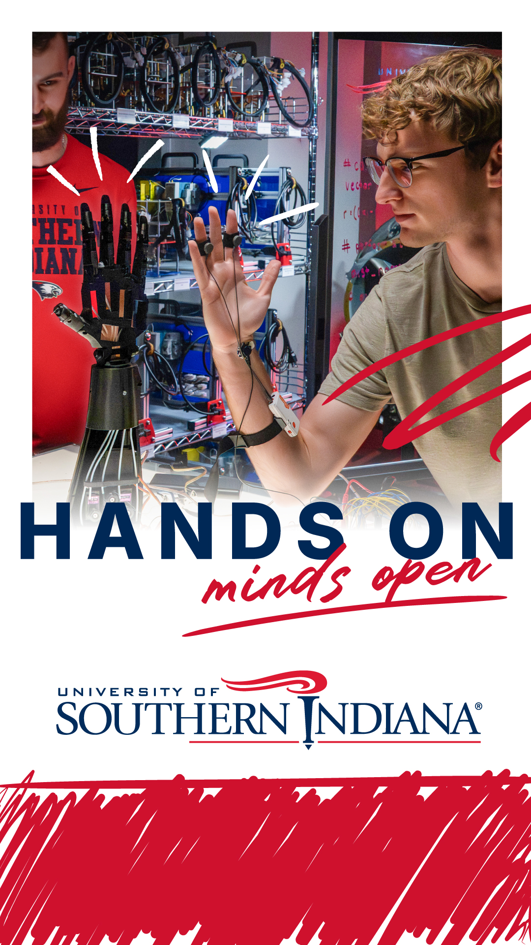 University of Southern Indiana Facebook ad from Apr 22, 2026