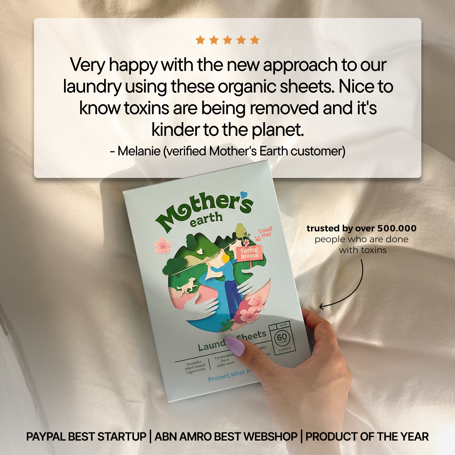 Mothers Earth Facebook ad