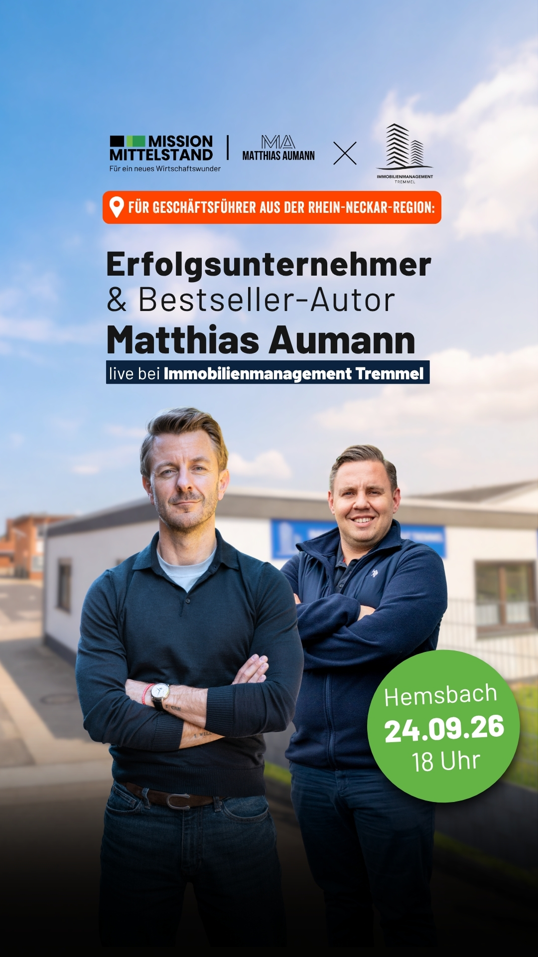 Matthias Aumann Facebook ad