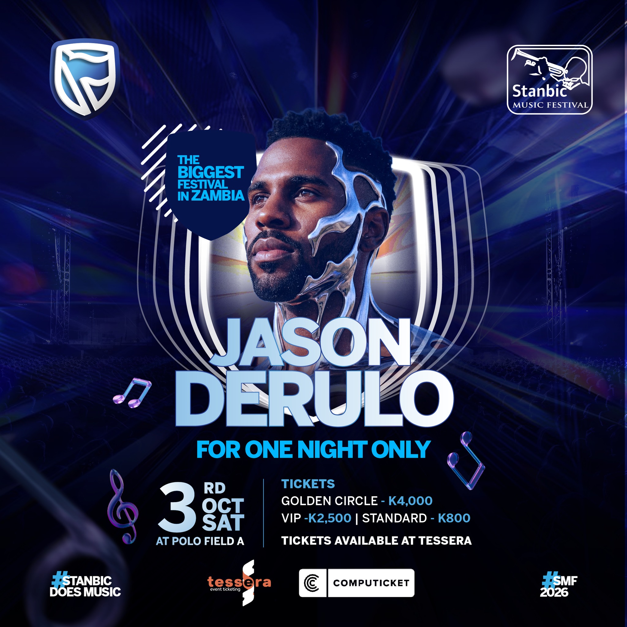 The Stanbic Music Festival Facebook ad: The announcement has been made.