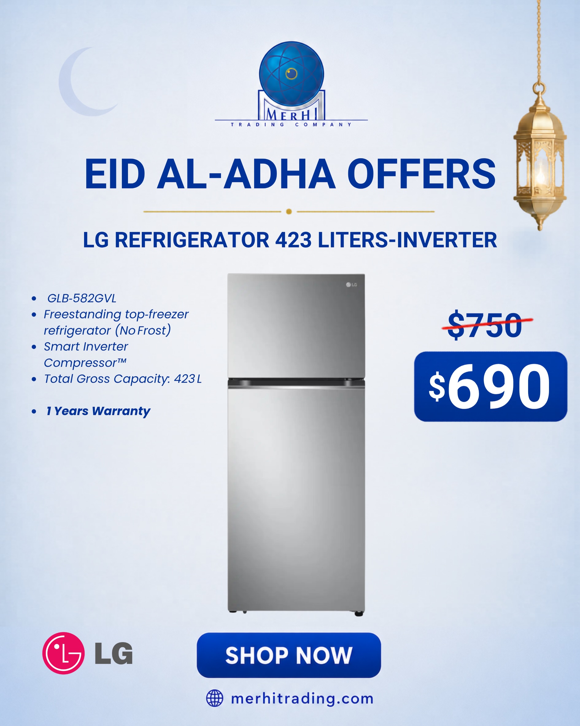 Merhi Trading Company Facebook ad