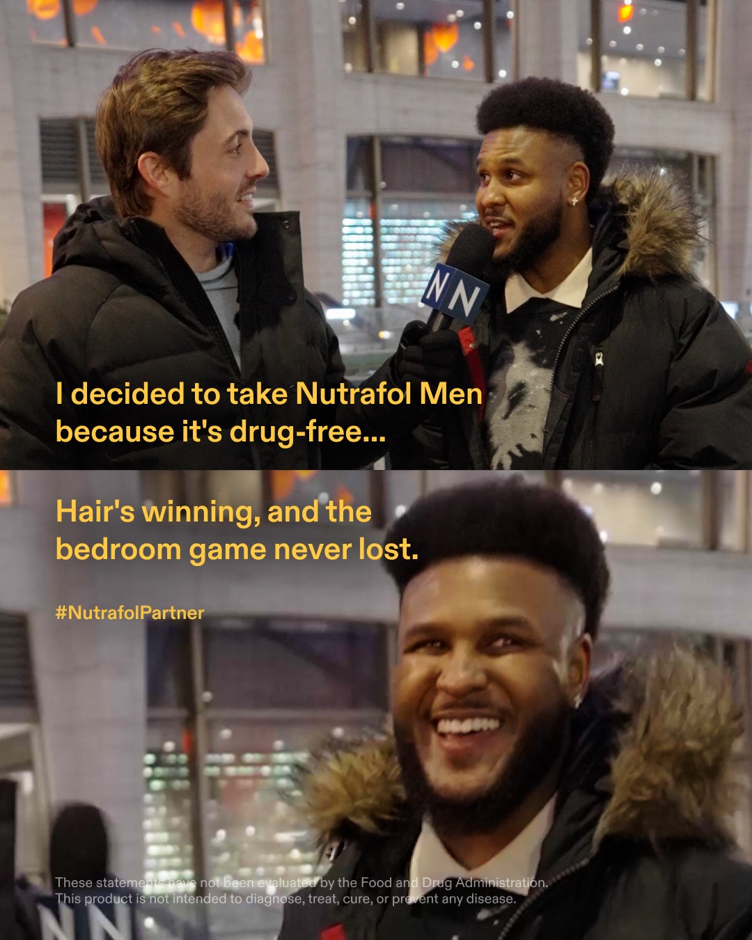 Nutrafol Men Facebook ad