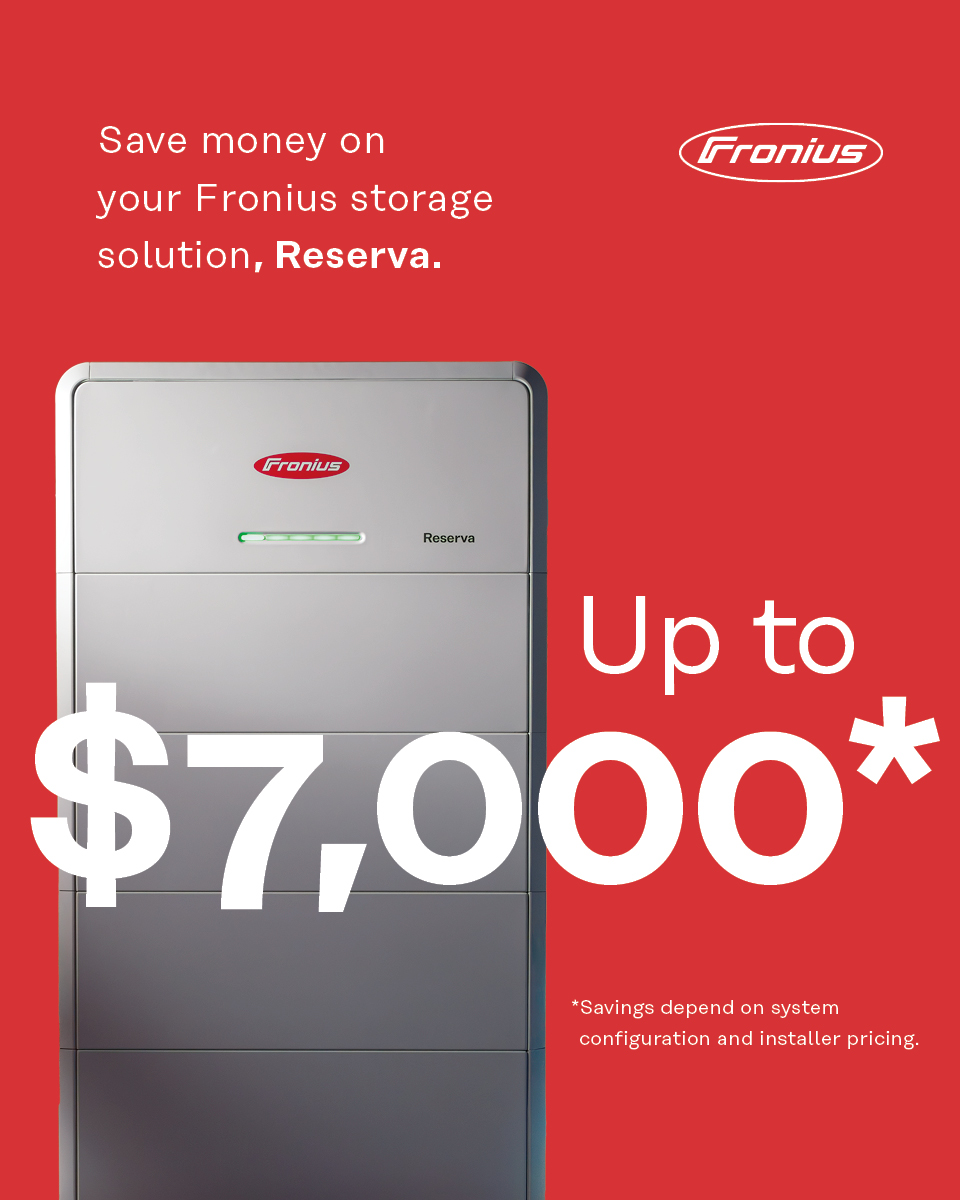 Fronius Australia Facebook ad: Stop relying on the grid.