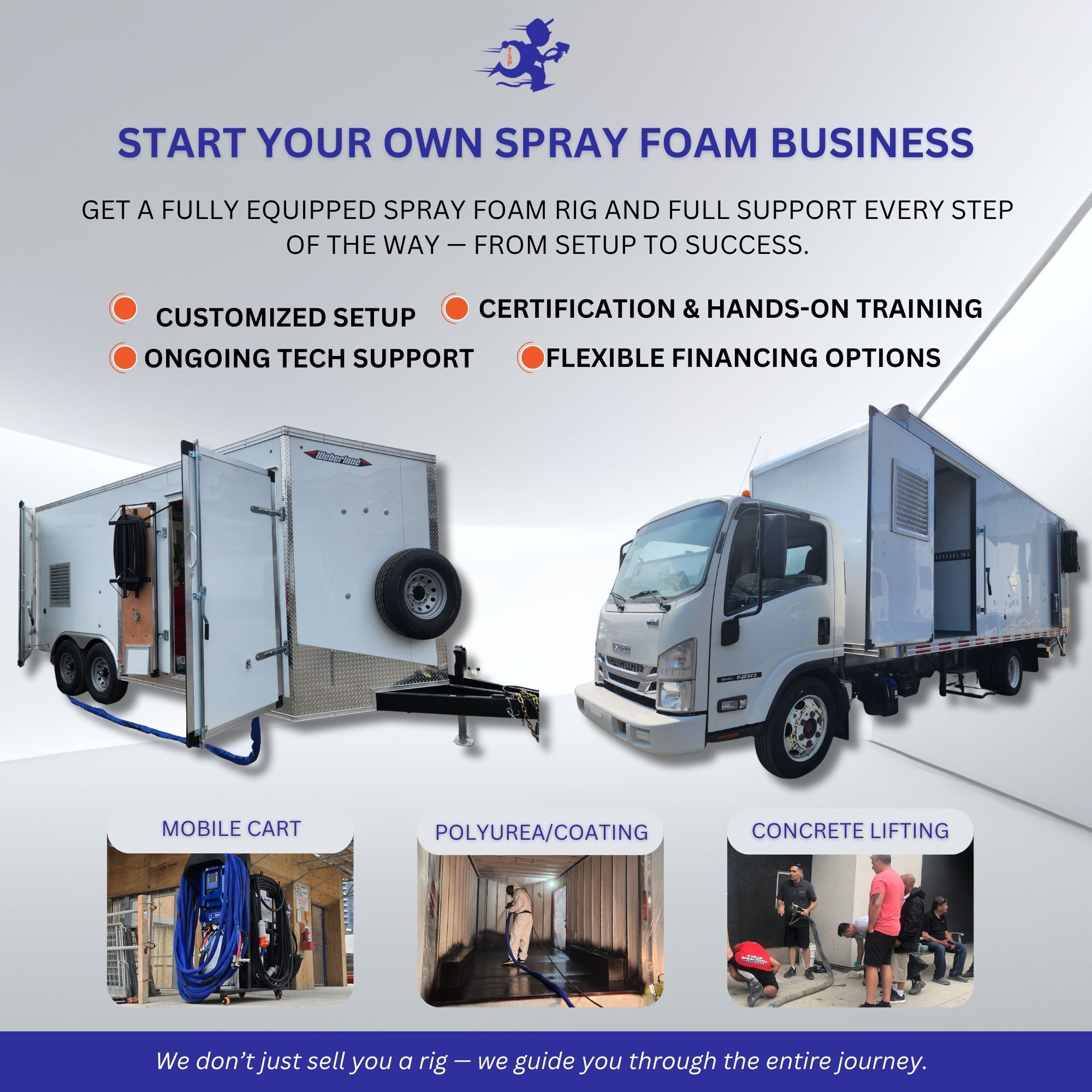 Toronto Spray Foam Parts Facebook ad: Learn more about our expert rig building