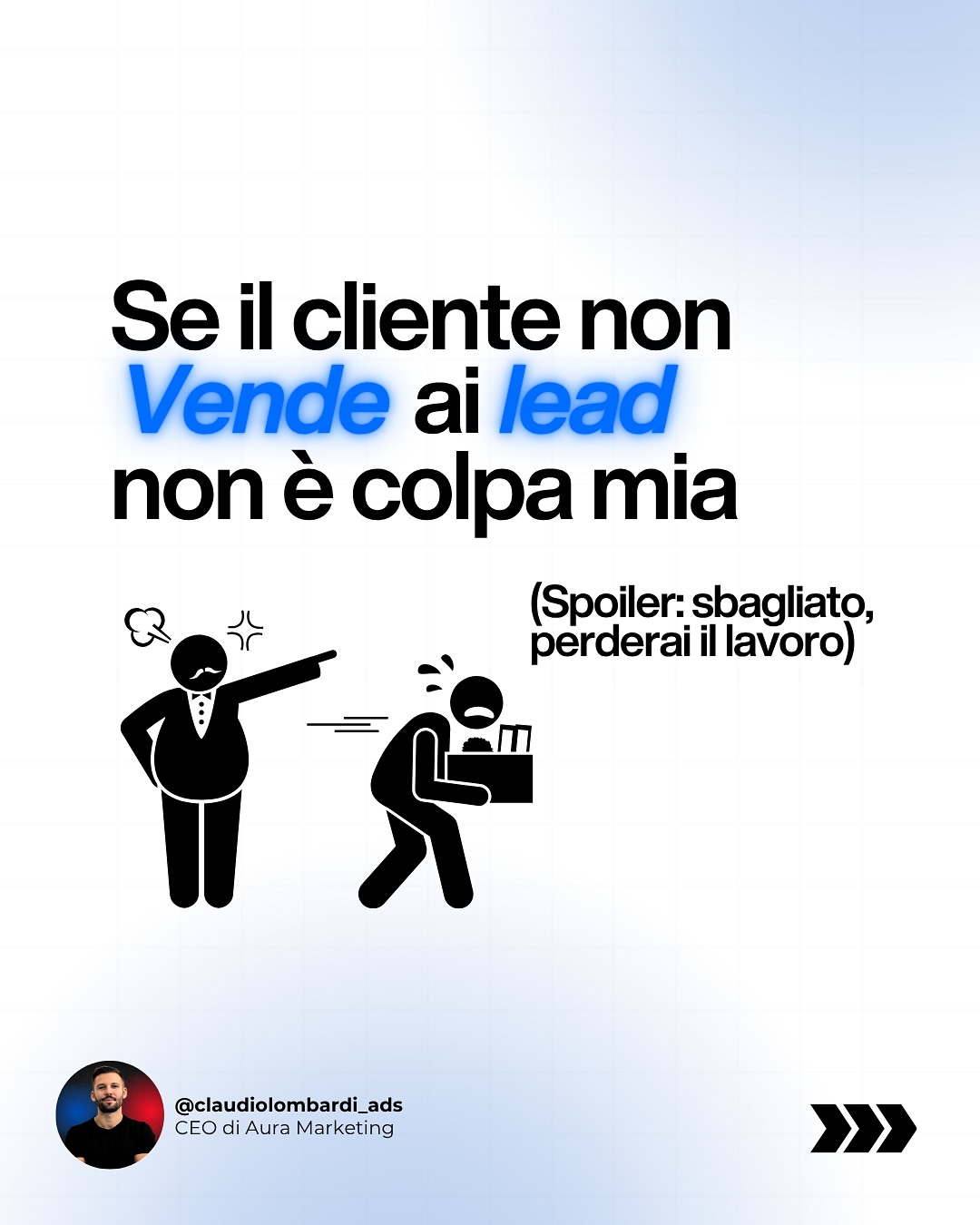 Aura Marketing - Claudio Lombardi Facebook ad: CPL, CTR, CPC… poi se il tuo cliente…