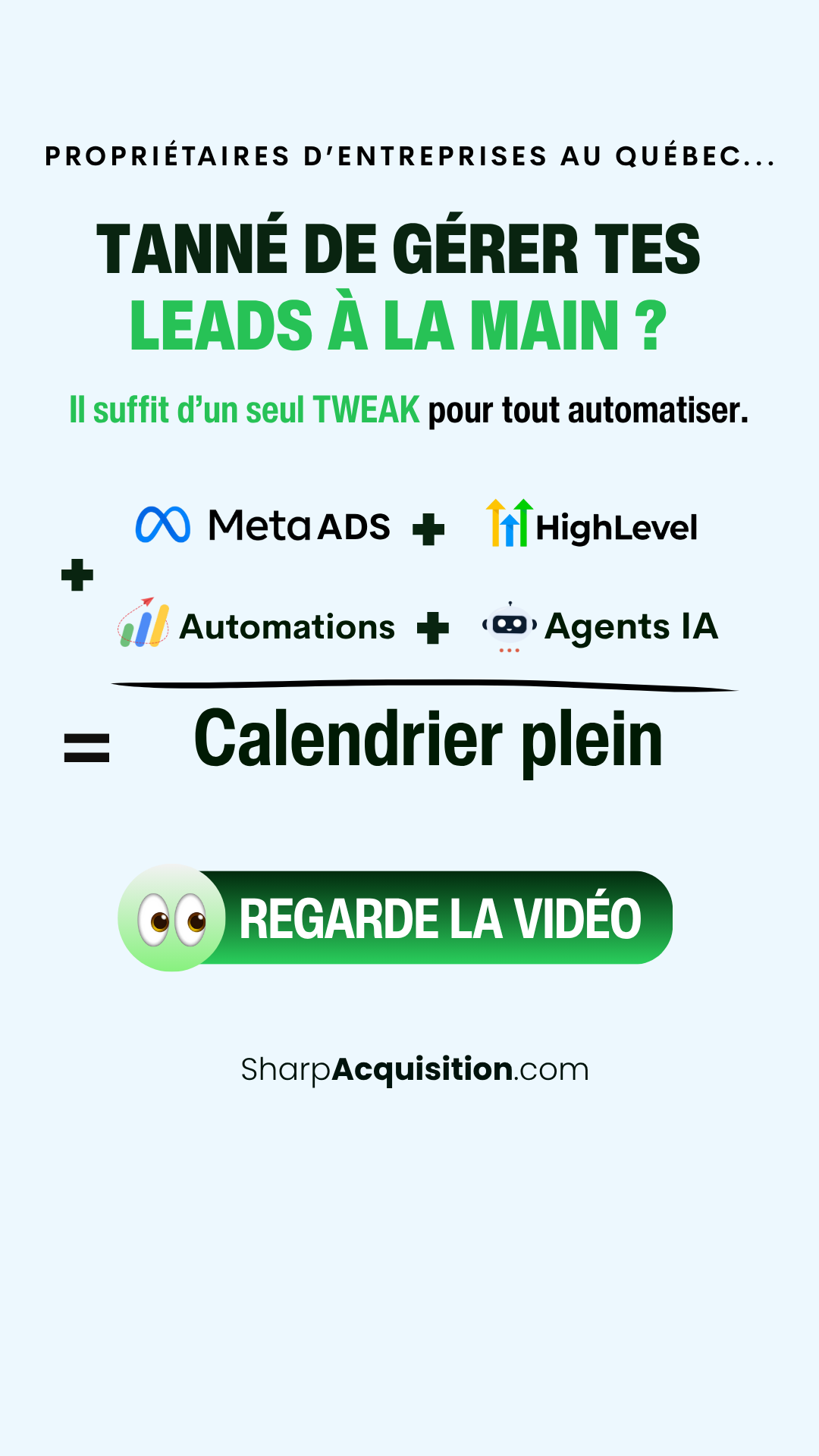 Sharp Acquisition Facebook ad from Apr 16, 2026