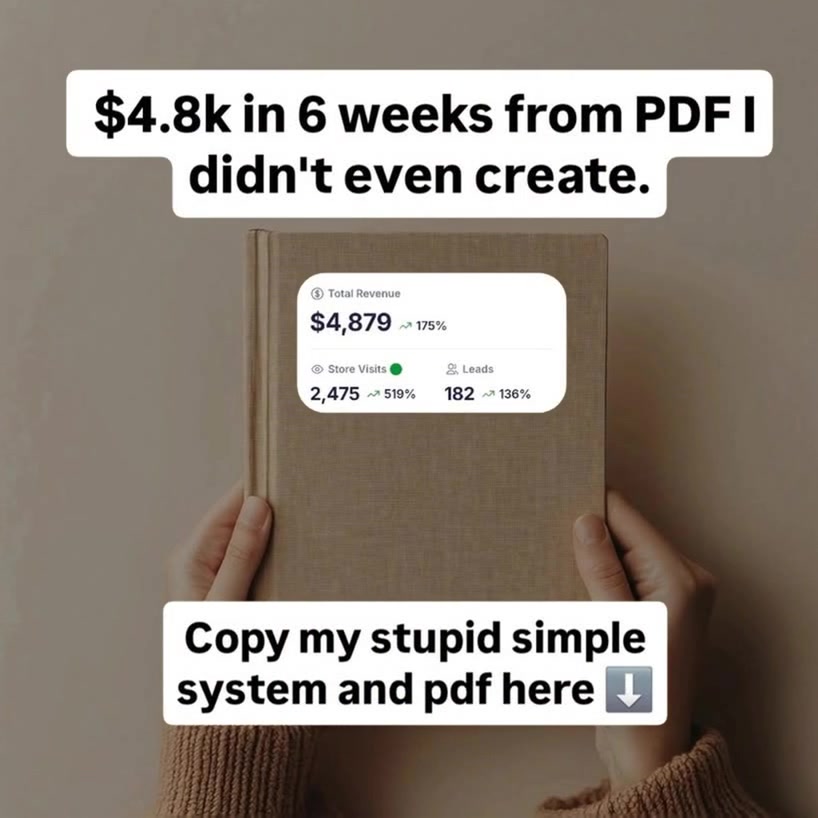 Socials with Domi Facebook ad: No followers, no posting 3xday - daily sales