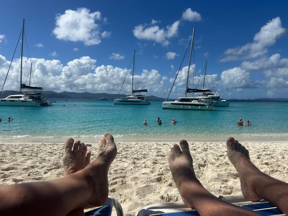 Crystal Dreams - Sailing Yacht Charter Facebook ad: Professionally crewed Bali 5.4 catamaran available for…