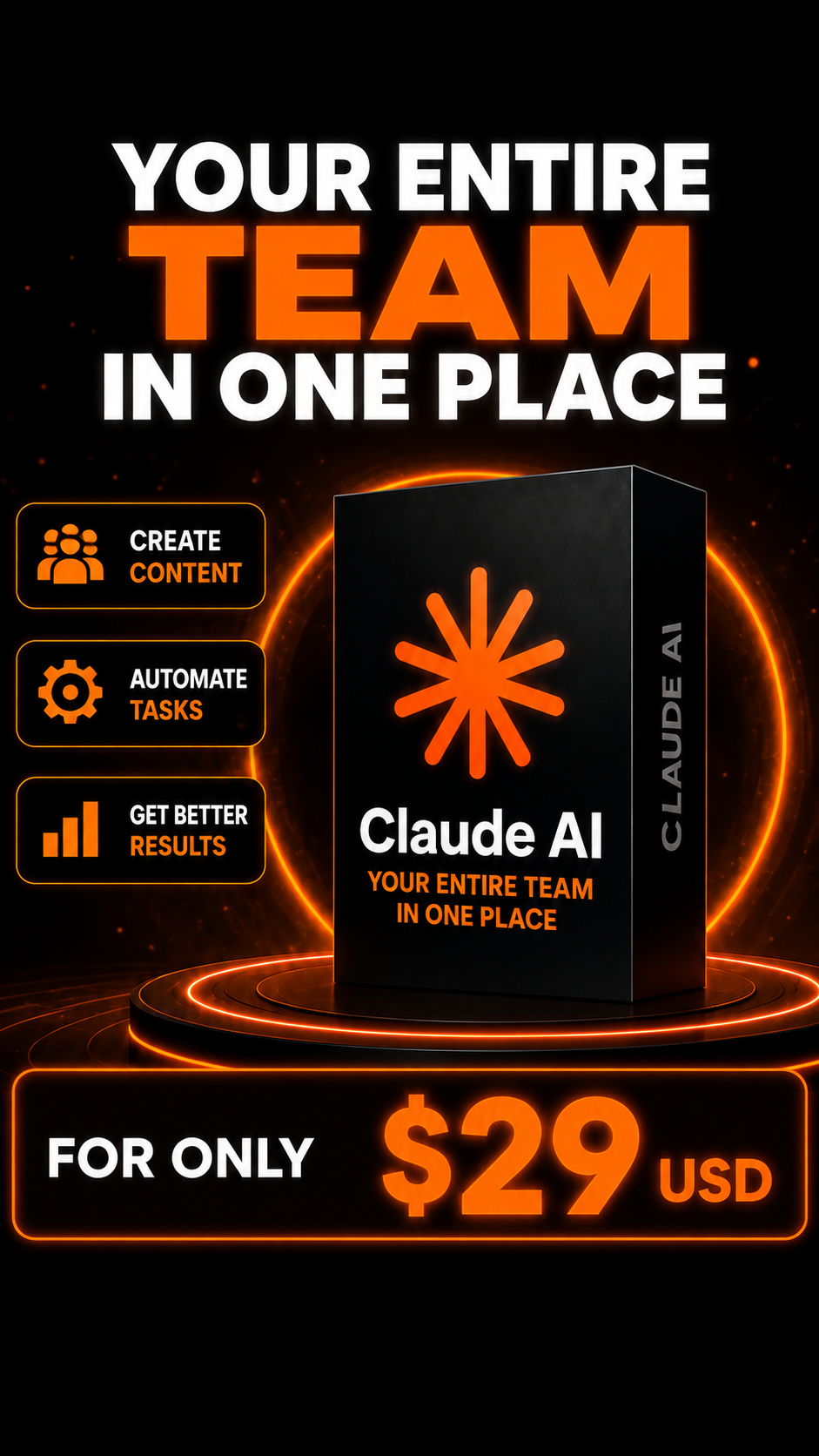 Juan Felipe Diaz Facebook ad: Your Entire Team In One Place