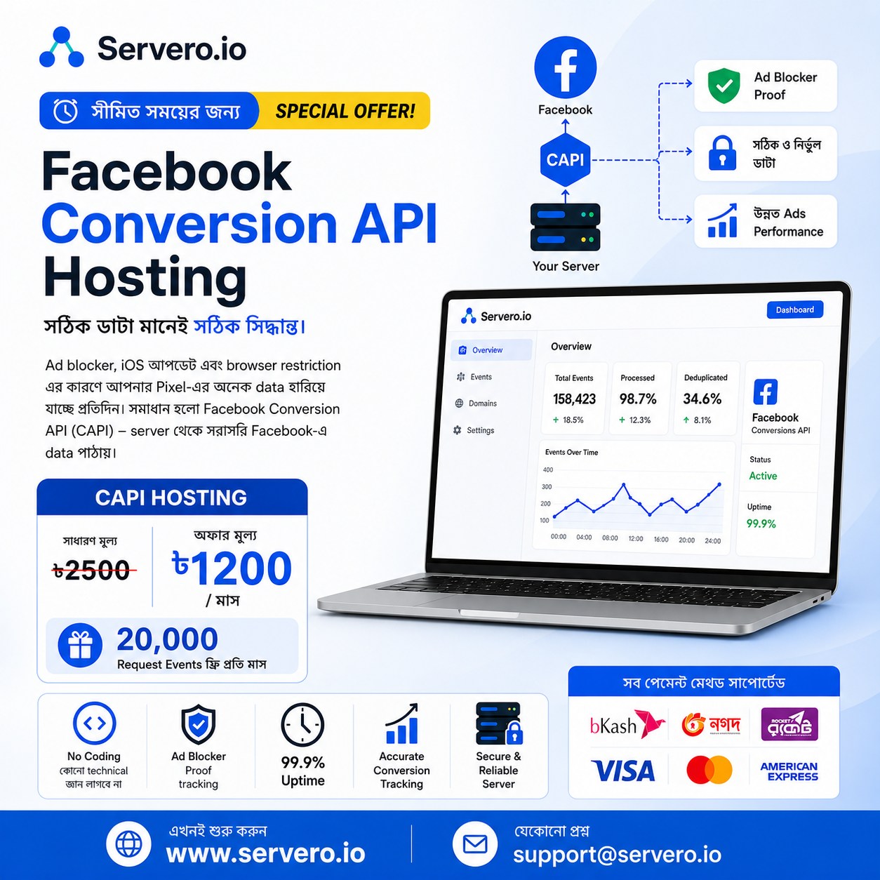 Servero BD Facebook ad