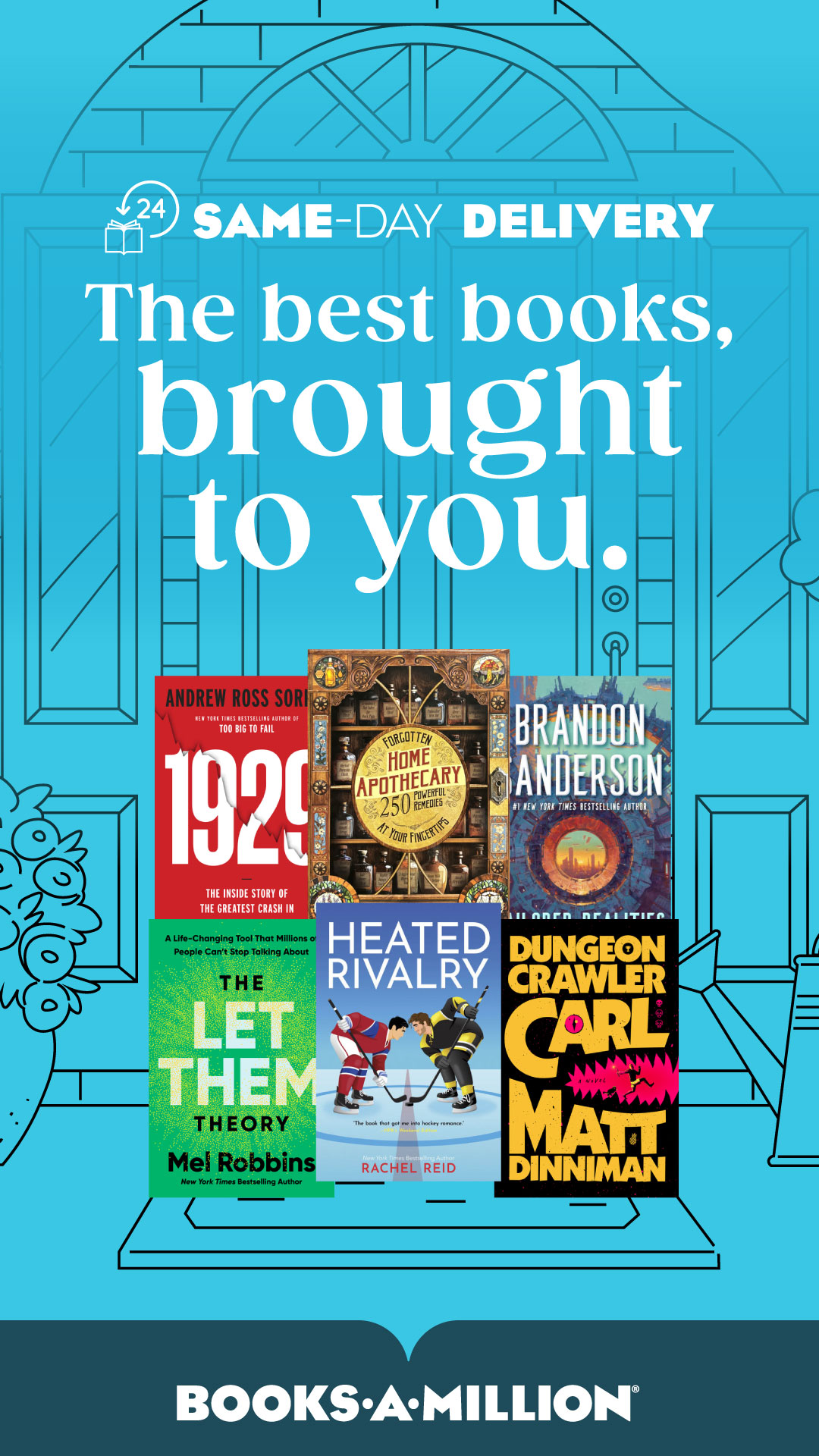 Books-A-Million Facebook ad