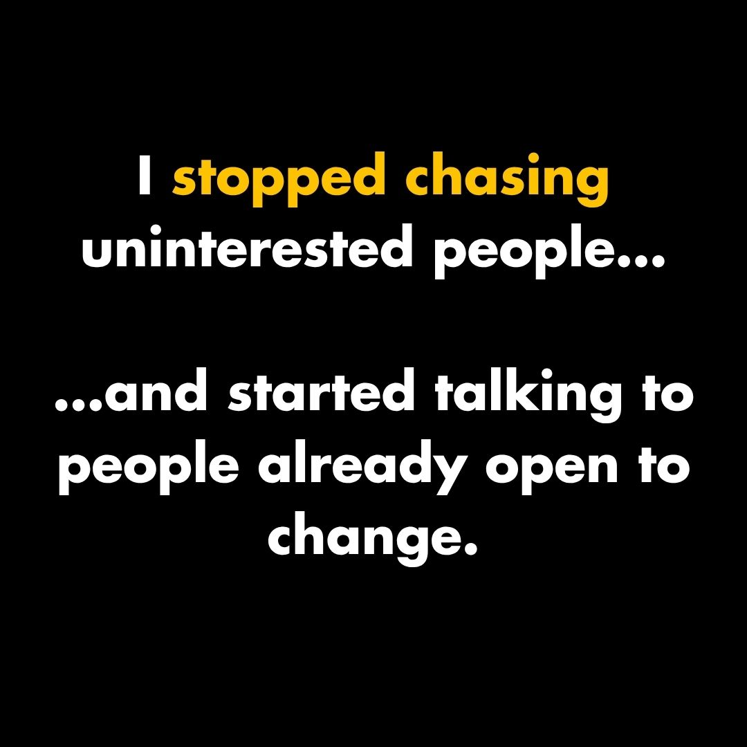 Melinda Spencer Facebook ad: Leads Daily Without Messaging Strangers