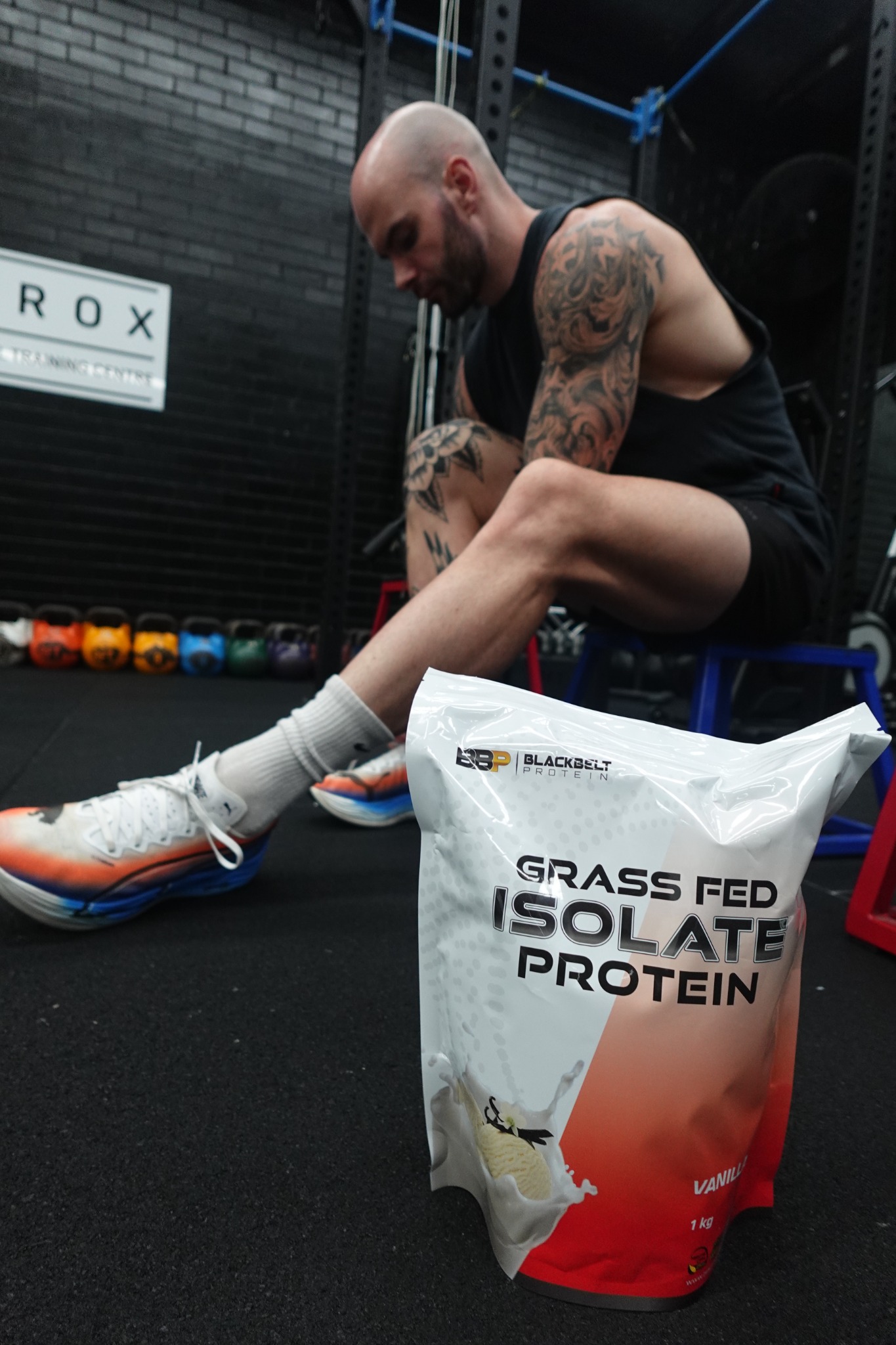 BlackBelt Protein Facebook ad