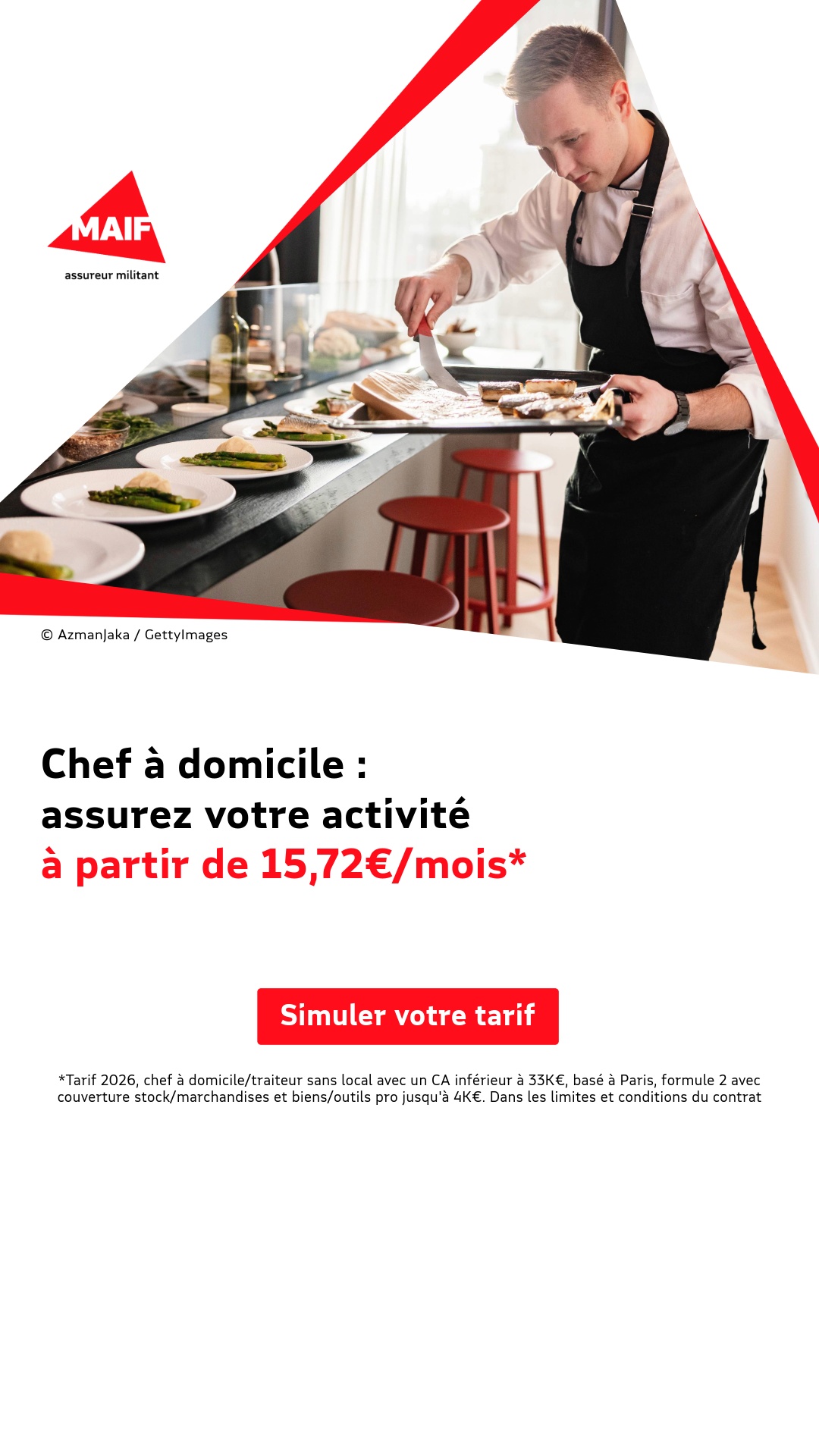 MAIF Facebook ad