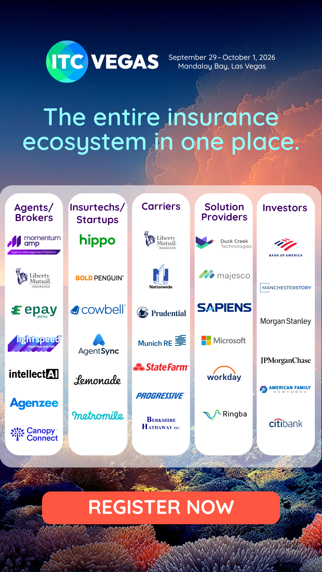 InsureTech Connect Facebook ad from May 18, 2026