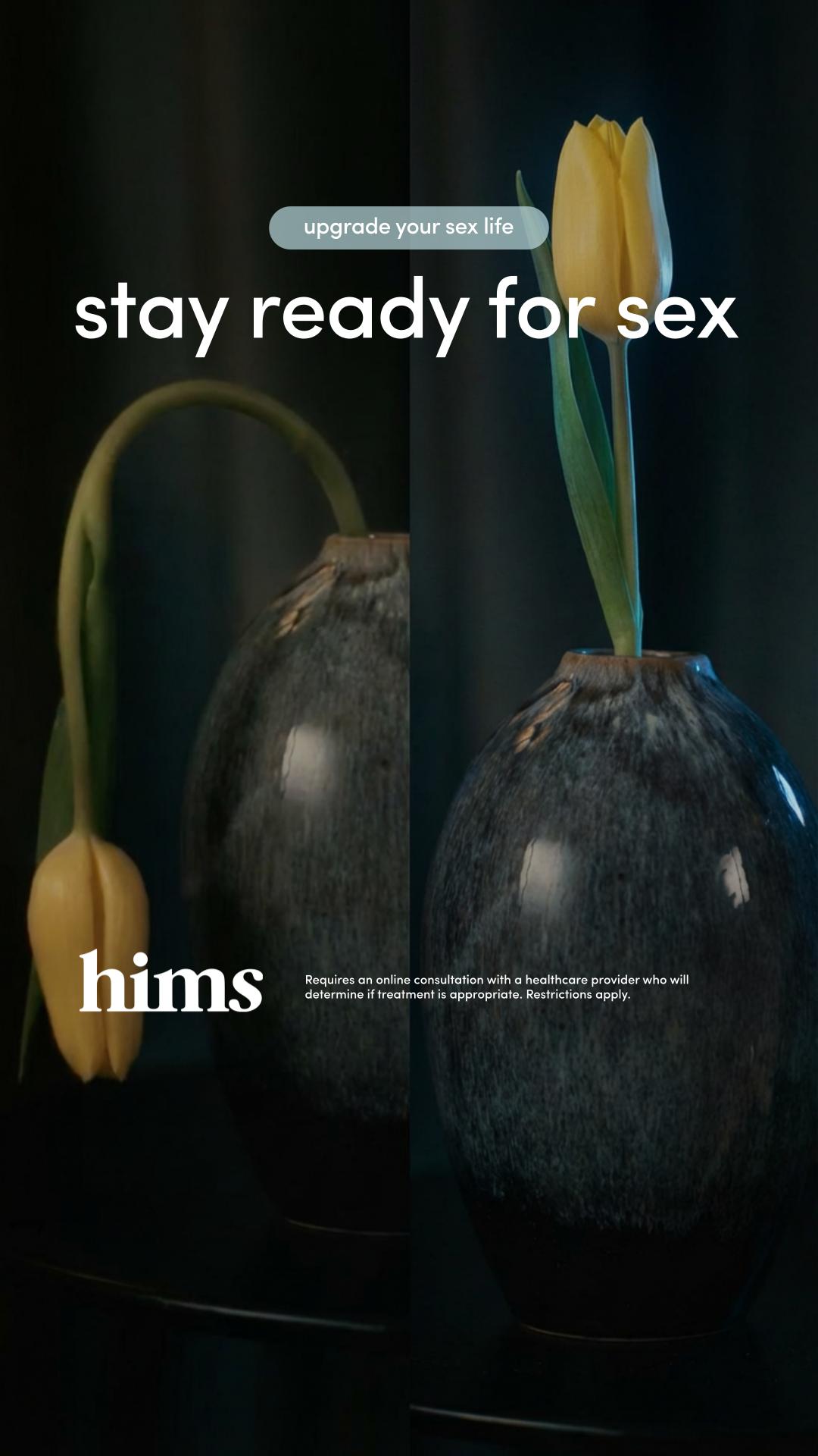 hims Facebook ad