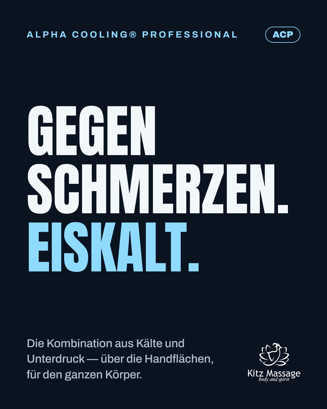 Kitz Massage Facebook ad