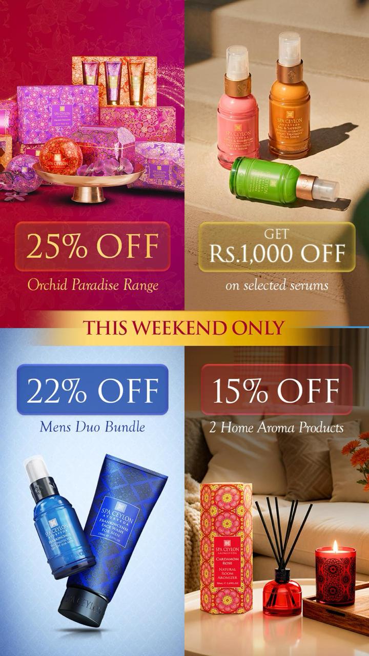 Spa Ceylon Ayurveda Wellness Facebook ad