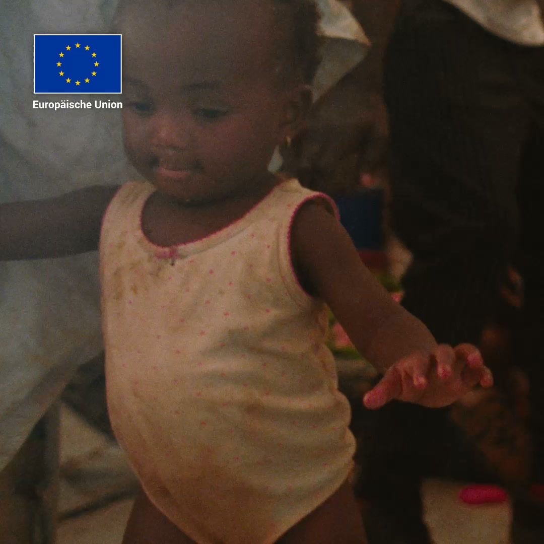 EU Civil Protection & Humanitarian Aid Facebook ad: Von humanitären Prinzipien geleitet