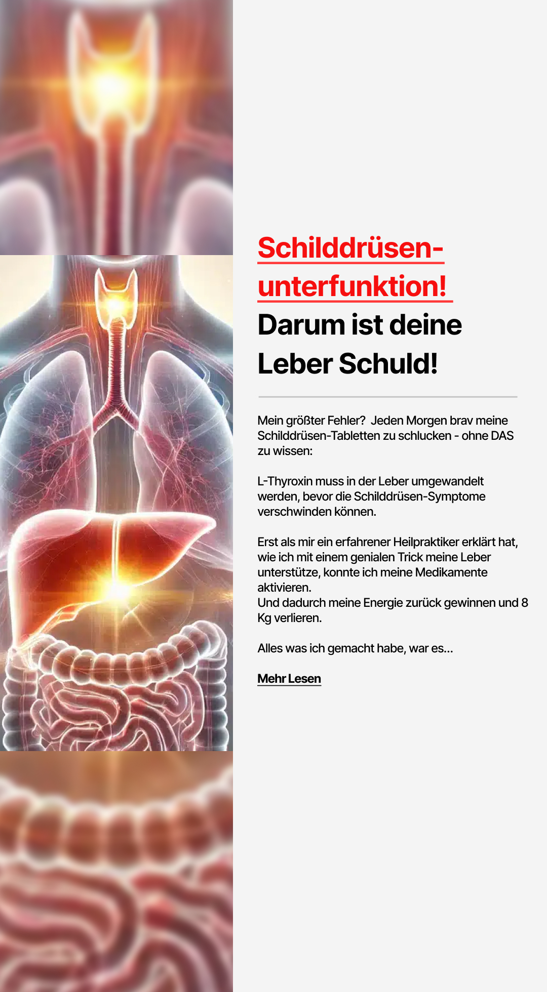 Mission Schilddrüse Facebook ad