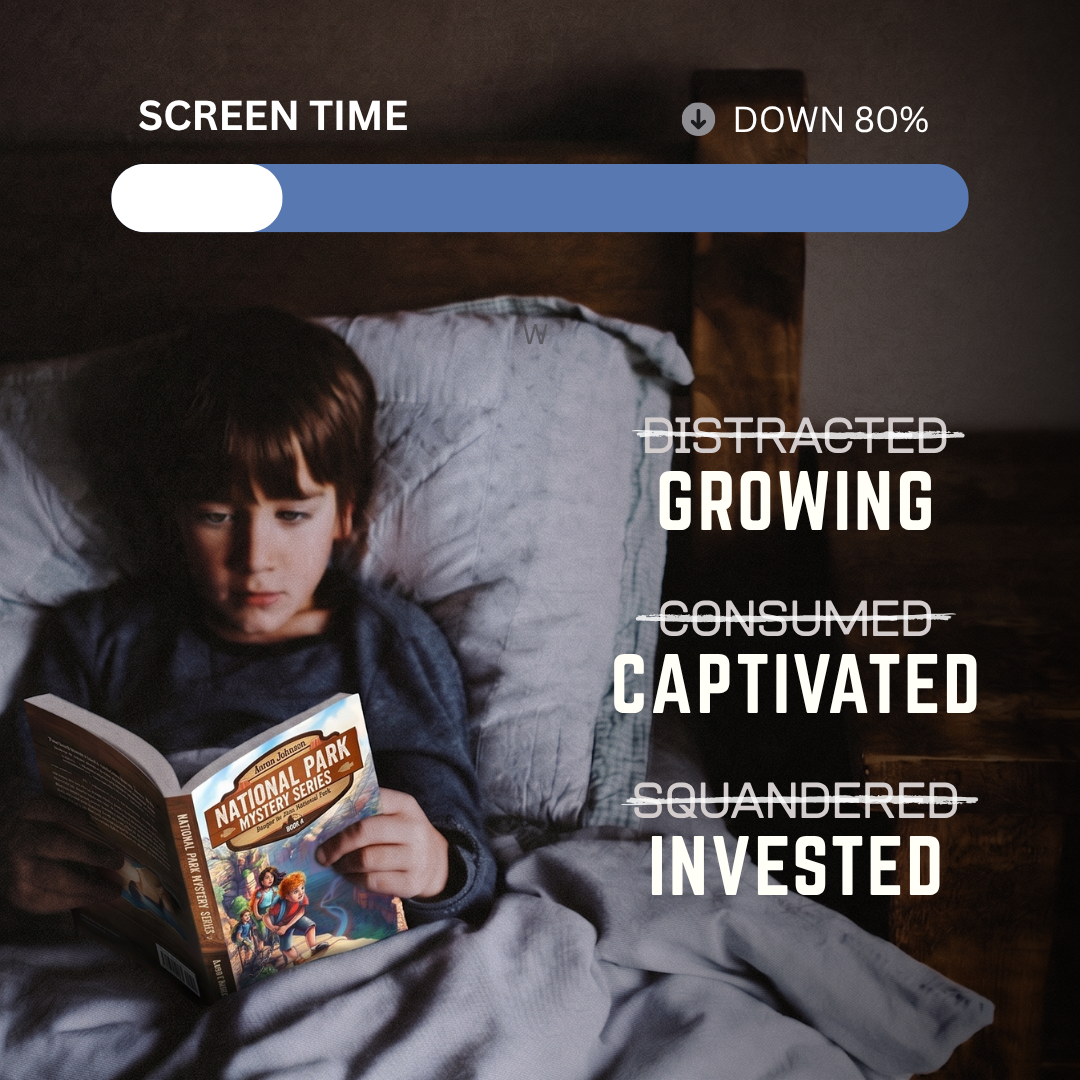 National Park Mystery Series Facebook ad