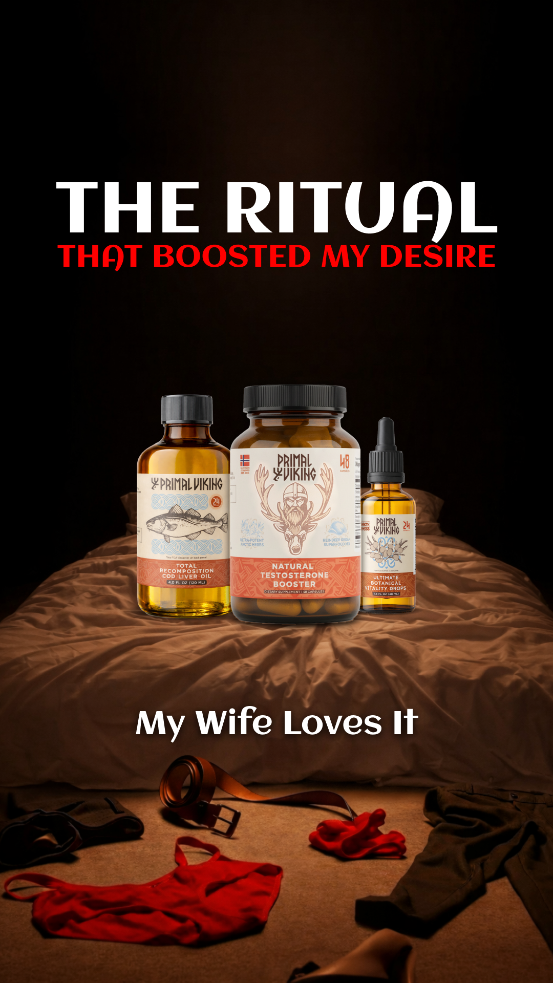 Primal Viking Facebook ad