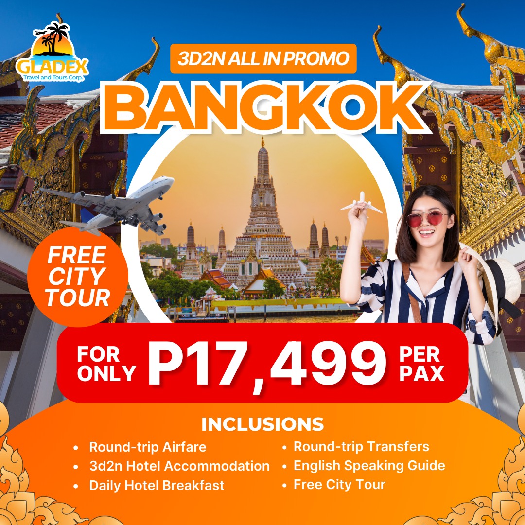 Gladex Travel & Tours Facebook ad