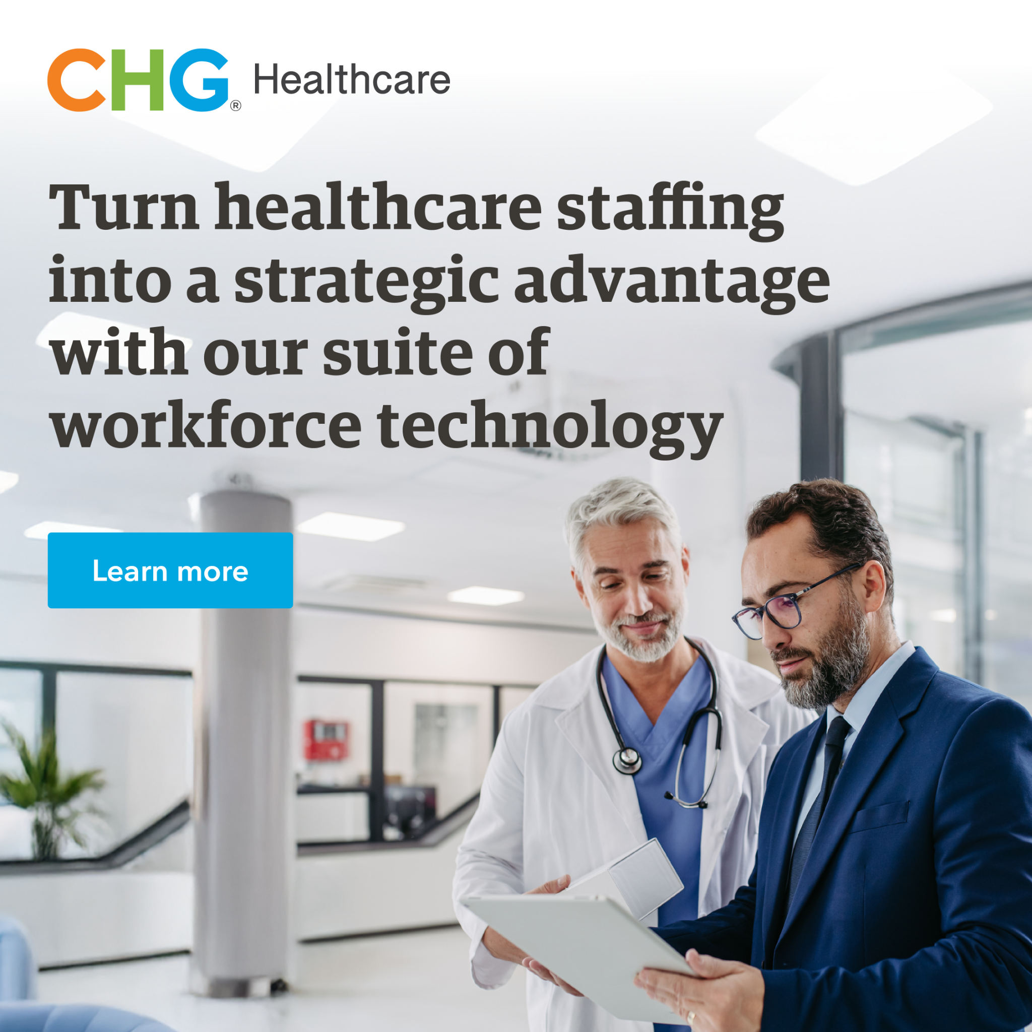 CHG Healthcare Facebook ad