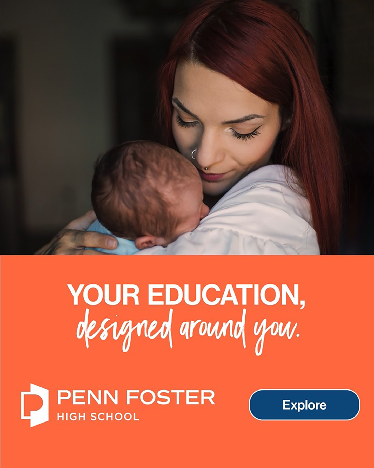 Penn Foster Facebook ad