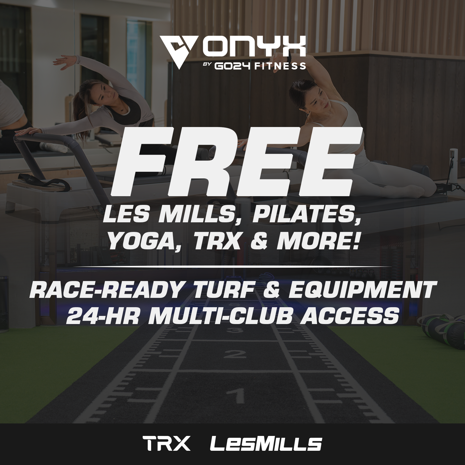 ONYX by GO24 Fitness - Wan Chai Facebook ad: Join Us Now!