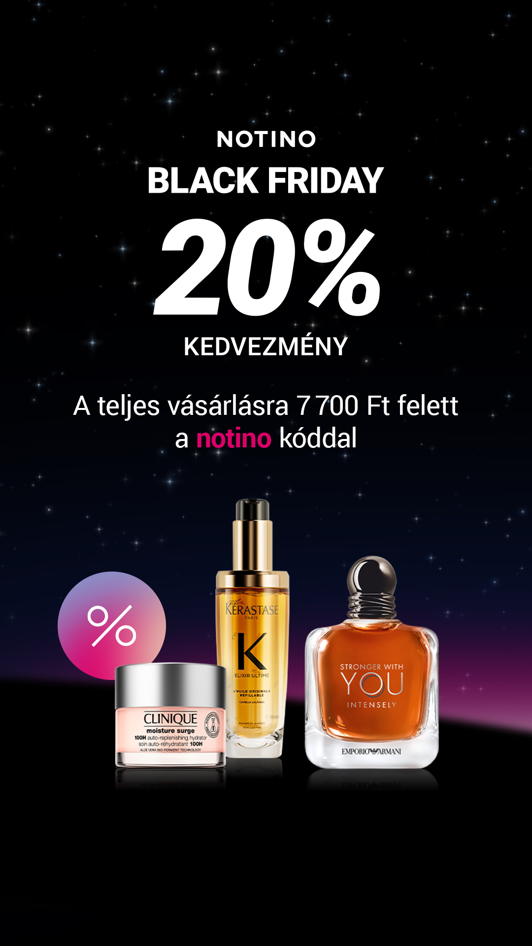 Notino Facebook ad