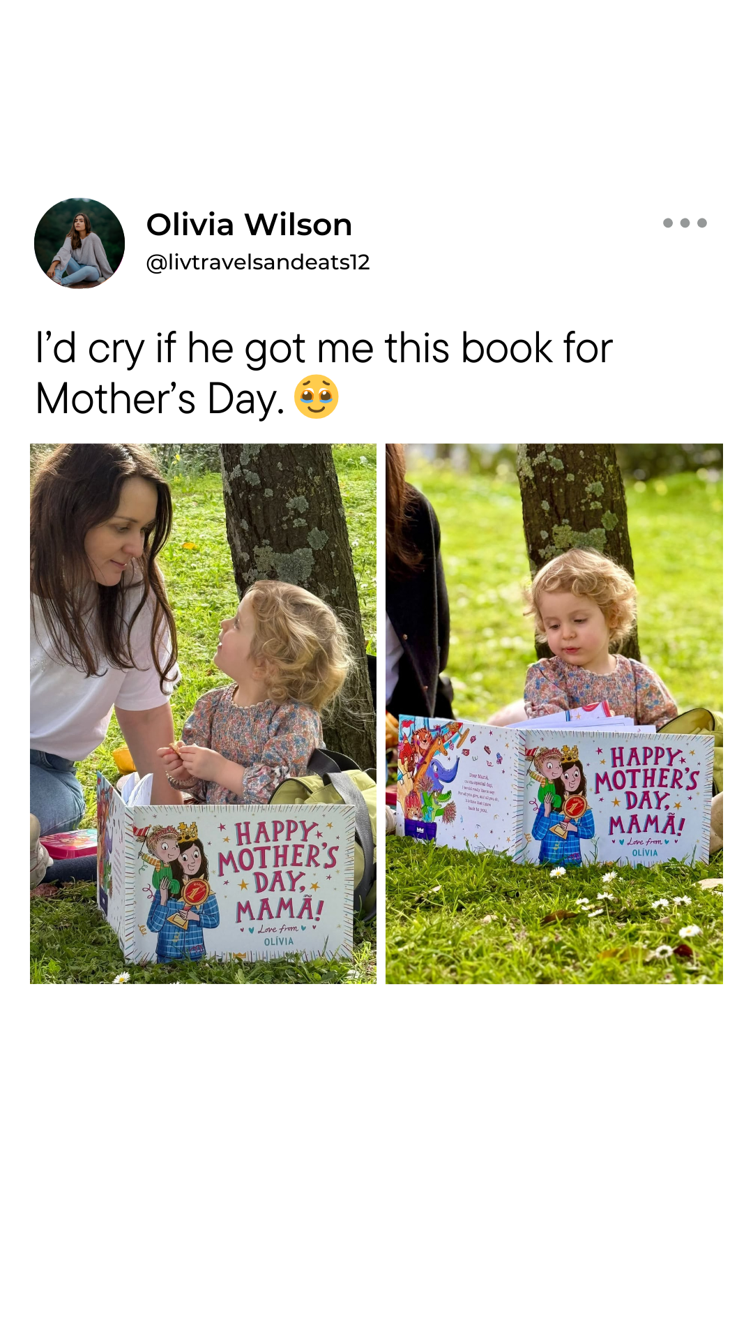 Wonderbly Facebook ad