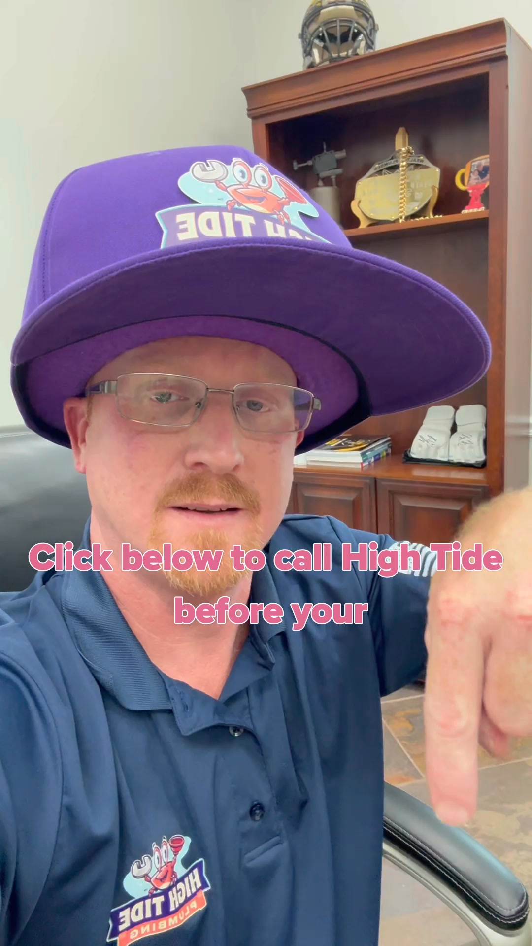 High Tide Plumbing Facebook ad